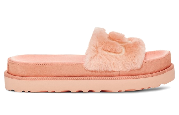 Order (W) UGG 拉顿毛绒滑板粉色拖鞋 1111236-BYPN