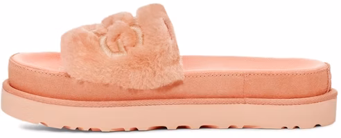 (Women) UGG Laton Fur Slide Pink Slippers 1111236-BYPN (Women) UGG Laton Fur Slide Pink Slippers 1111236-BYPN