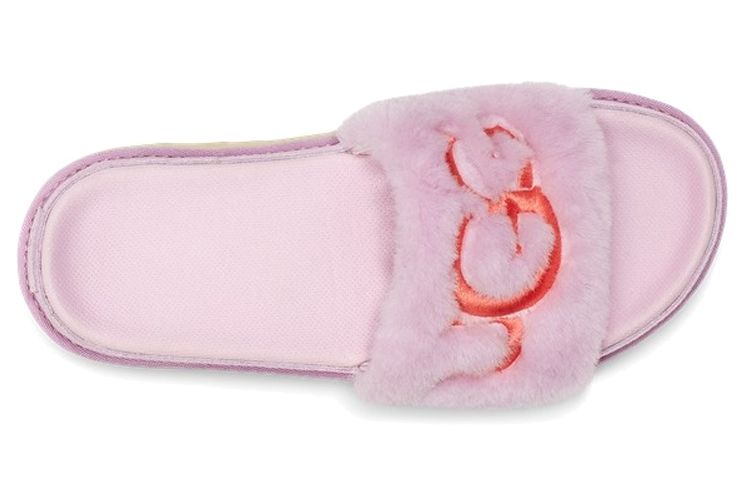 Shop (W) UGG Laton Sandales en Fourrure Violette 1111236-CATR
