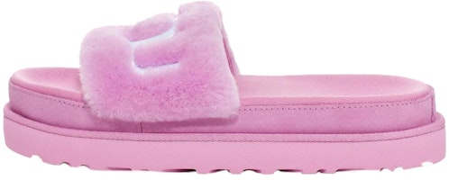 (Women) UGG Laton Fur Slide Wildflower Fluff 1111236-WFLF (Women) UGG Laton Fur Slide Wildflower Fluff 1111236-WFLF