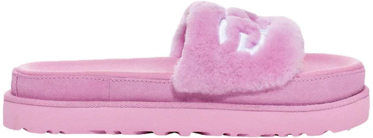 Order (W) (女性用) UGG ラトン ファー スライド ワイルドフラワーフラッフ 1111236-WFLF 1111236-WFLF