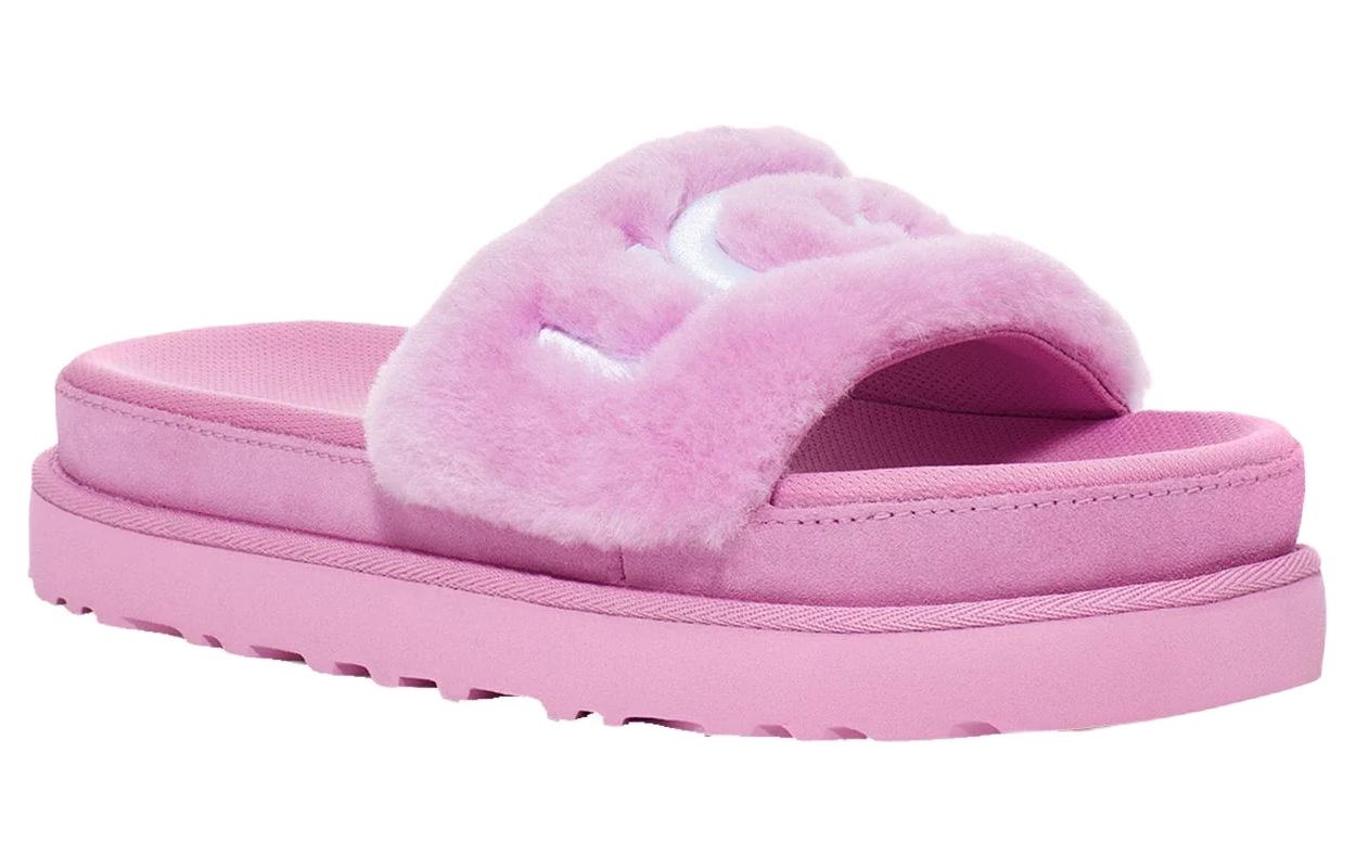 Lookbook (W) (女性用) UGG ラトン ファー スライド ワイルドフラワーフラッフ 1111236-WFLF 1111236-WFLF
