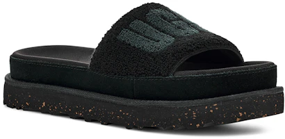 Lookbook (W) UGG Laton Fesyen Slide 'Hitam Selesa Tapak Tebal' 1126350-BTRY