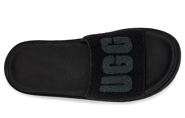 Purchase (W) UGG 라톤 슬라이드 (블랙/편안함/두꺼운 밑창) 1126350-BTRY