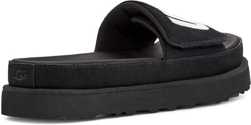 (W) UGG Laton Slide Selipar Hitam Perak 'Black Silver' 1110110-BSVR Purchase (W) UGG Laton Slide Selipar Hitam Perak 'Black Silver' 1110110-BSVR