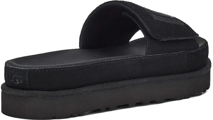 (Women) UGG Laton Slide Thick Sole Black Slippers 1110110-BLK Shop (Women) UGG Laton Slide Thick Sole Black Slippers 1110110-BLK