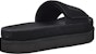 (W) Selipar UGG Laton Slide Tapak Tebal Hitam 1110110-BLK