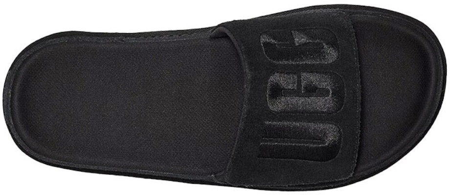 (Women) UGG Laton Slide Thick Sole Black Slippers 1110110-BLK Purchase (Women) UGG Laton Slide Thick Sole Black Slippers 1110110-BLK
