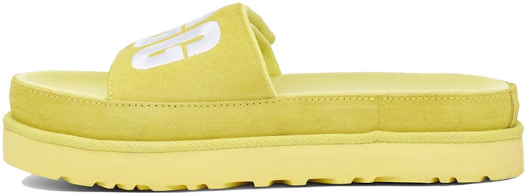 (Women) UGG Laton Slide Thick Sole Slipper Yellow 1110110-MRT Buy (Women) UGG Laton Slide Thick Sole Slipper Yellow 1110110-MRT