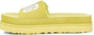 (W) UGG Laton Slide Selipar Tapak Tebal Kuning 1110110-MRT