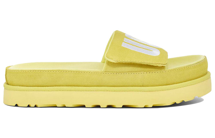 Order (W) UGG Laton 厚底拖鞋 黄色 1110110-MRT