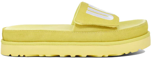Order (W) UGG Laton Slide Selipar Tapak Tebal Kuning 1110110-MRT