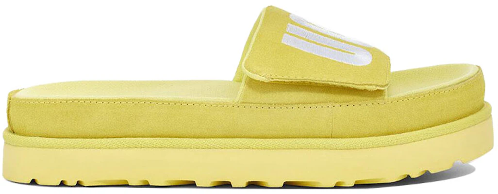 (W) UGG Laton 厚底拖鞋 黄色 1110110-MRT Order (W) UGG Laton 厚底拖鞋 黄色 1110110-MRT