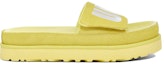 Order (W) UGG Laton Slide Selipar Tapak Tebal Kuning 1110110-MRT