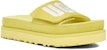 (W) UGG Laton Slide Selipar Tapak Tebal Kuning 1110110-MRT