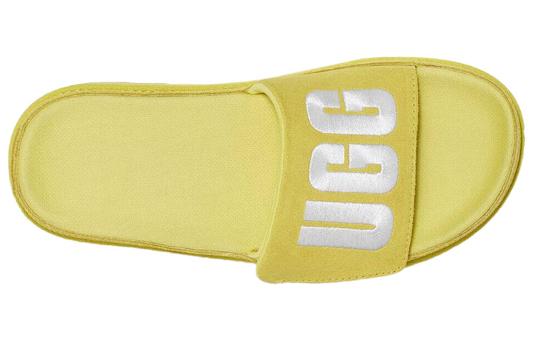 Shop (W) UGG Laton 厚底拖鞋 黄色 1110110-MRT