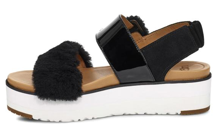 (W) UGG Le Fluff 'Black White'