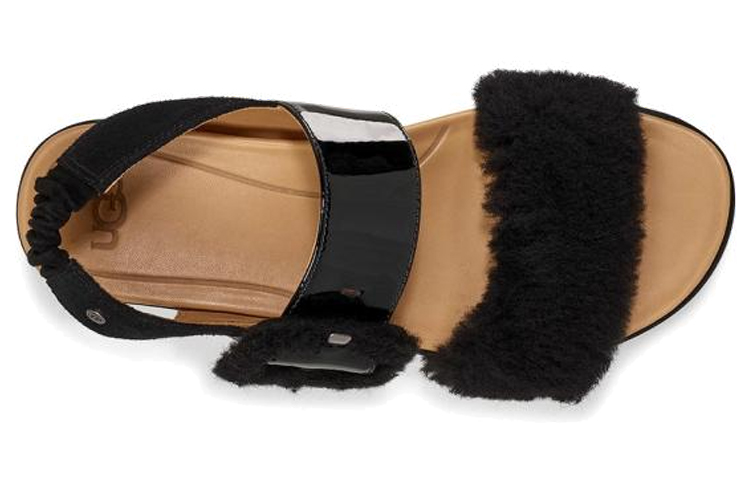 (W) UGG Le Fluff 'Black White' 圖 4