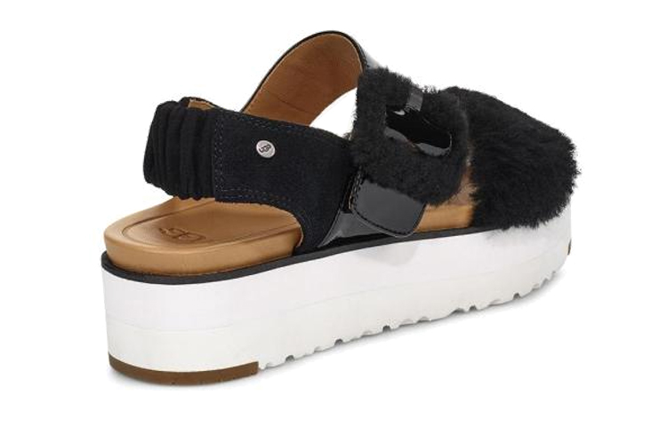 (W) UGG Le Fluff 'Black White' 圖 5