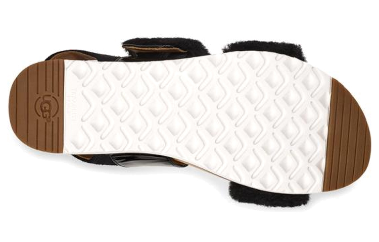(W) UGG Le Fluff 'Black White' 圖 6