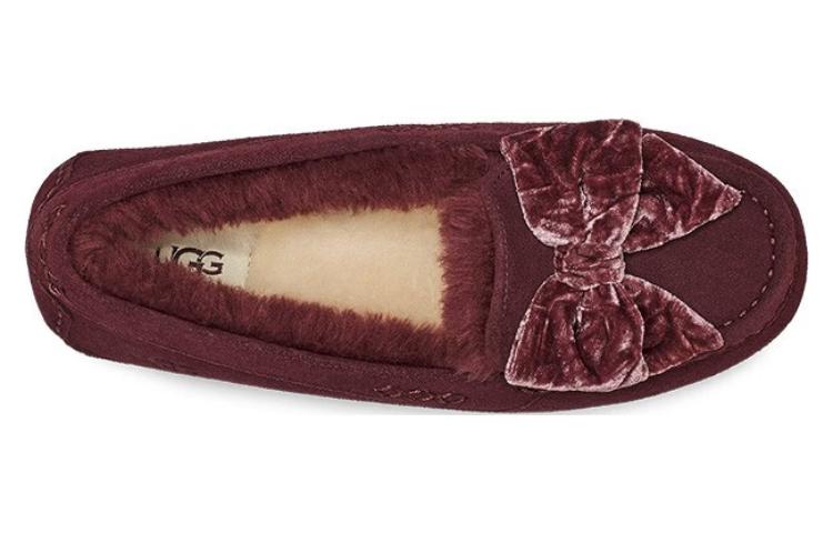(W) UGG Leisure 'Ruffled Velvet Bow Wild Grape Purple' 圖 5