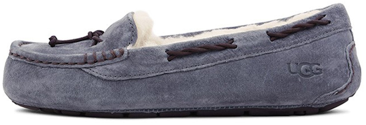 (W) UGG Leisure Brett 'Slip-on Flat Abu-abu' 1005531-LVGR Buy (W) UGG Leisure Brett 'Slip-on Flat Abu-abu' 1005531-LVGR