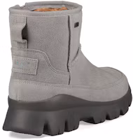 Shop UGG Leland Palomar 保暖防滑短靴拉鍊雪地靴 女款 灰