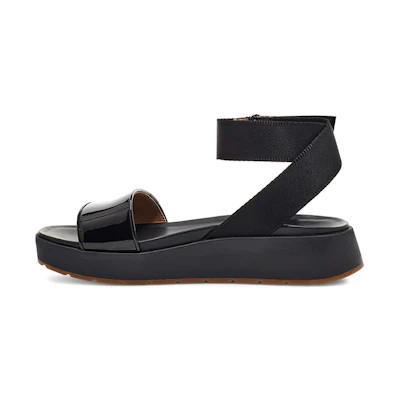 (W) UGG Lennox Series Sandals Black