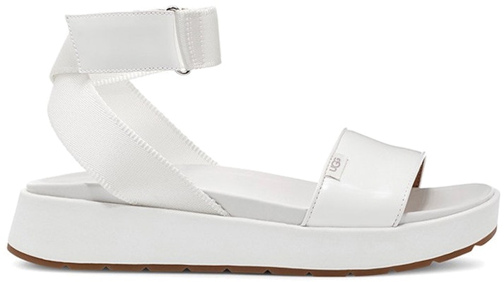(Women) UGG Lennox Series Sports Sandals White 1107898-WHT Order (Women) UGG Lennox Series Sports Sandals White 1107898-WHT