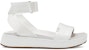 (W) UGG Lennox Series Sandal Sukan Putih 1107898-WHT