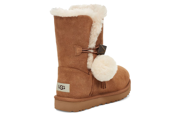 (W) UGG Lillian Pom Pom 'Brown' 圖 4