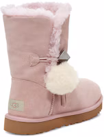 Shop UGG Lillian Pom Pom 牛反絨 毛球款加絨 中筒 雪地靴 女款 粉