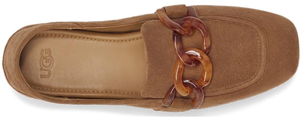 UGG 羊皮 純色舒適休閒 樂福鞋 女款 栗色 Shop UGG 羊皮 純色舒適休閒 樂福鞋 女款 栗色