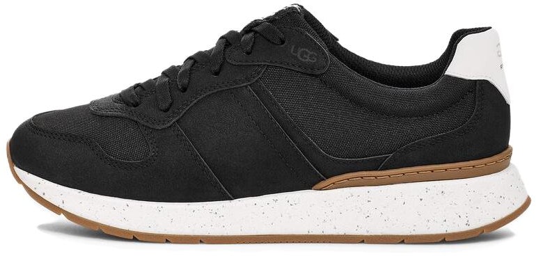 women-ugg-low-top-sneakers-comfortable-flat-lace-up-lightweight-casual-black-1136855-blk