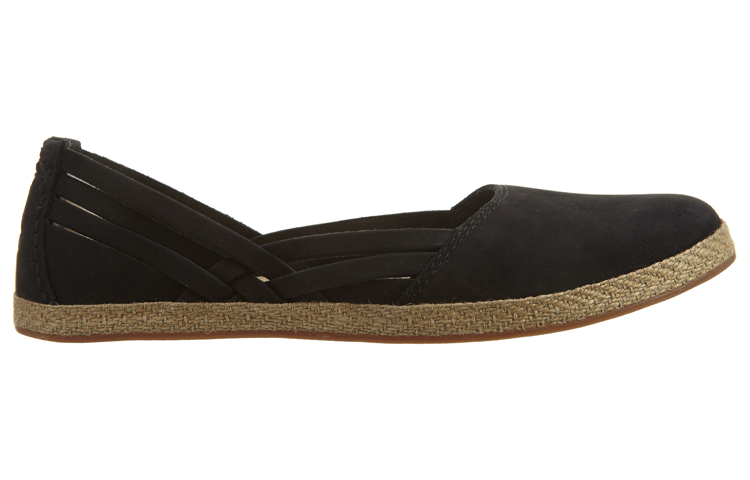 Order (W) Kasut Rata Kasual UGG Low Top 'Hitam' 1011187W-BLK