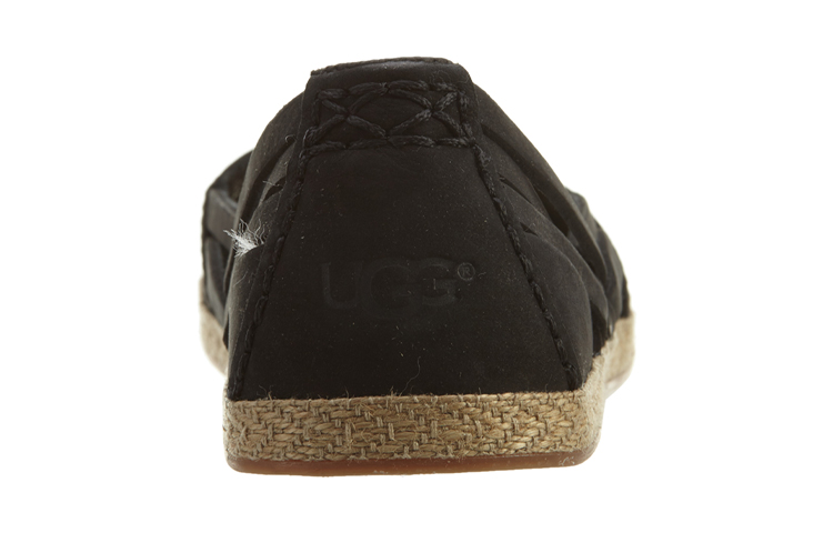 Shop (W) Kasut Rata Kasual UGG Low Top 'Hitam' 1011187W-BLK