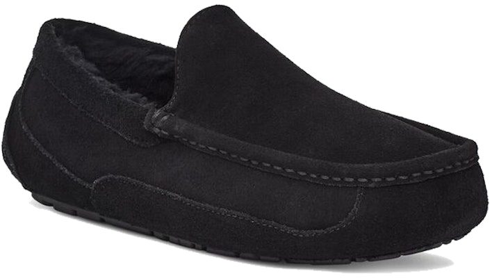 UGG Ascot Selipar 'Hitam' 1115149-BLK Lookbook UGG Ascot Selipar 'Hitam' 1115149-BLK