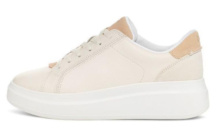 W) UGG レザー ローカットスニーカー (ホワイト) 1158032-WHTを購入 