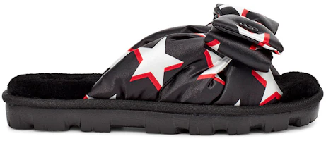 Order (Women) UGG Lushette Puffer 'Black Stars' 1111031-BSTRS