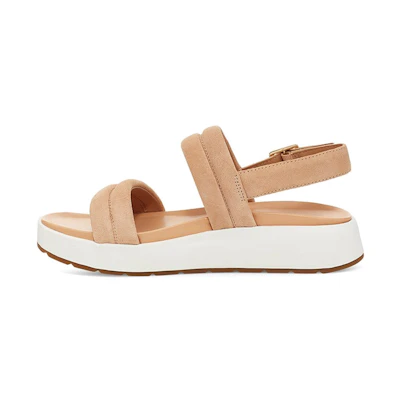 (W) UGG Lynnden Open Toe Casual Sandals 'White'