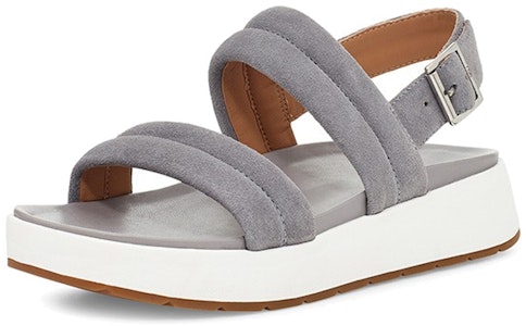 (W) Sandal Kasual UGG Lynnden Hujung Terbuka Kelabu Ungu 1111071-SAMT Lookbook (W) Sandal Kasual UGG Lynnden Hujung Terbuka Kelabu Ungu 1111071-SAMT