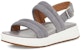 (W) Sandal Kasual UGG Lynnden Hujung Terbuka Kelabu Ungu 1111071-SAMT