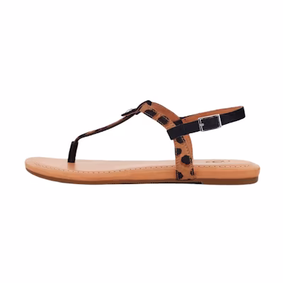 (W) UGG Madeena 'Brown Adjustable Ankle Strap'