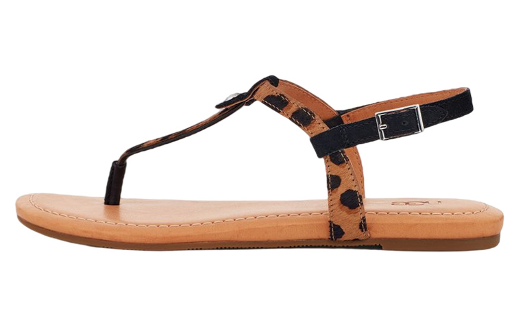 (Women) UGG Madeena 'Brown Adjustable Ankle Strap' 1128637-LBTT