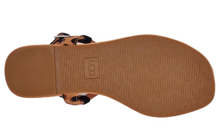 Purchase UGG Madeena 絨面 可調節踝帶舒適 夾腳拖 女款 棕色