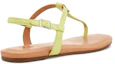Purchase (W) UGG Madeena Sandalia Tipo Thong con Correa Amarilla y Beige 1117956-PLS