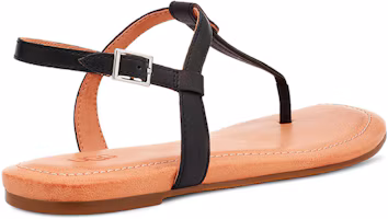 Shop UGG Madeena 涼鞋 女式 黑棕色