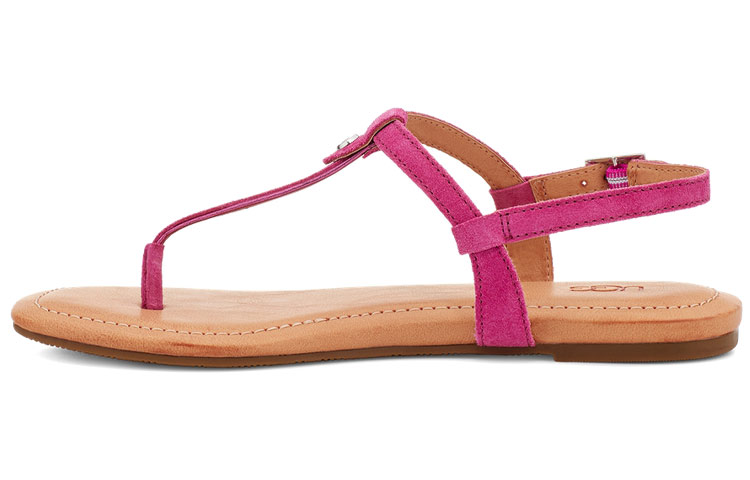 (Women) UGG Madeena Sandals Brown Pink 1117956-DFSD