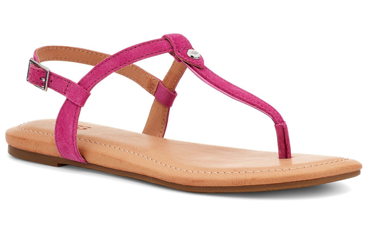 Lookbook (W) UGG Madeena Sandalen Bruin Roze 1117956-DFSD