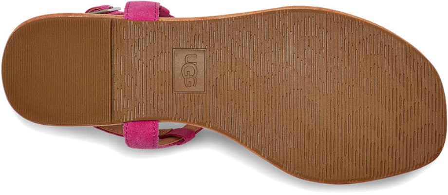 (Women) UGG Madeena Sandals Brown Pink 1117956-DFSD Details for (Women) UGG Madeena Sandals Brown Pink 1117956-DFSD